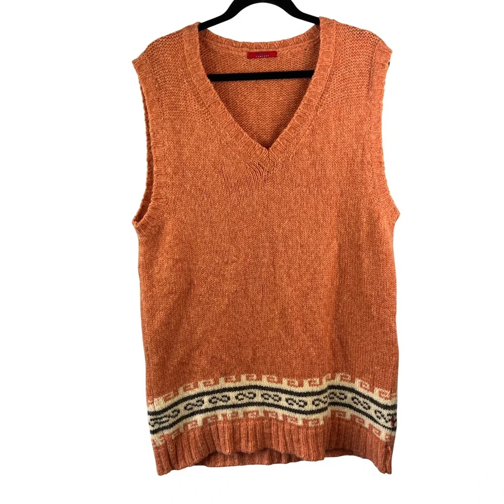 Pal Zileri Concept‎ Mens Italian Wool/Mohair Blend V-neck Vest Luxury